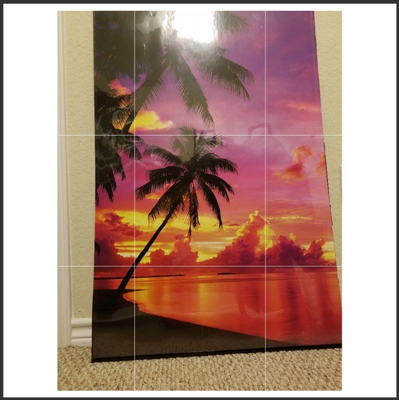 Tropical Print Wall Art - Picture 4 of 4